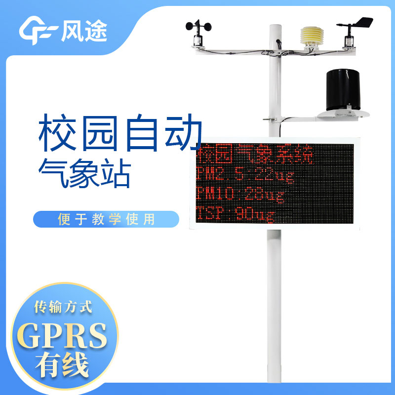 校園自動氣象站具備哪些基本功能呢？